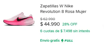nike mujer
