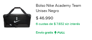 bolso nike bolso nike